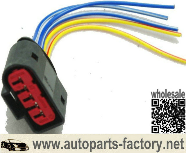 Kit Réparation Prise Débitmètre - Compatible Audi VW Seat Skoda - Référence 1J0973775A - Facile à Monter
