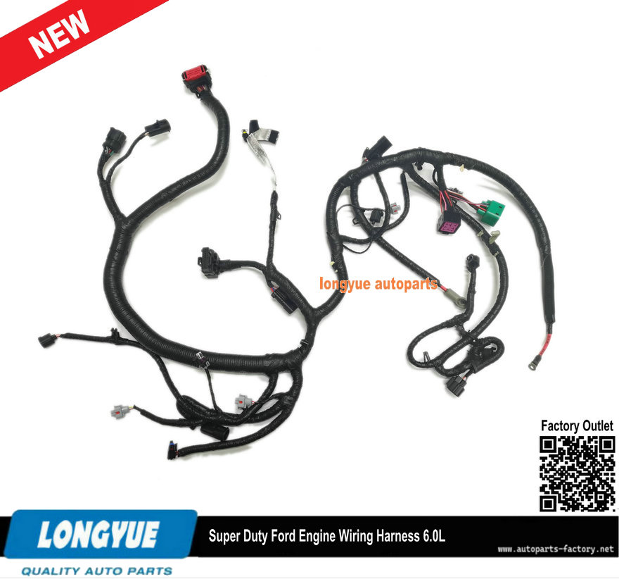 2005-2007 Ford Super Duty F250 F350 F450 F550 6.0 Engne Wrng Harness